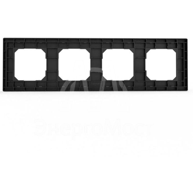 Рамка 4-м Pixel универс. карбон TOKOV ELECTRIC TKE-PX-RM4-C14