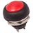 Выключатель-кнопка 250В 1А (2с) (ON)-OFF Б/Фикс красн. Micro (PBS-33В) Rexant 36-3050