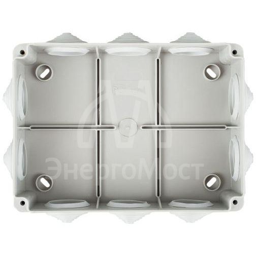 Коробка распаячная ОП 150х110х70 IP55 KM41242 (10 каб.ввод.) IEK UKO10-150-110-070-K41-55