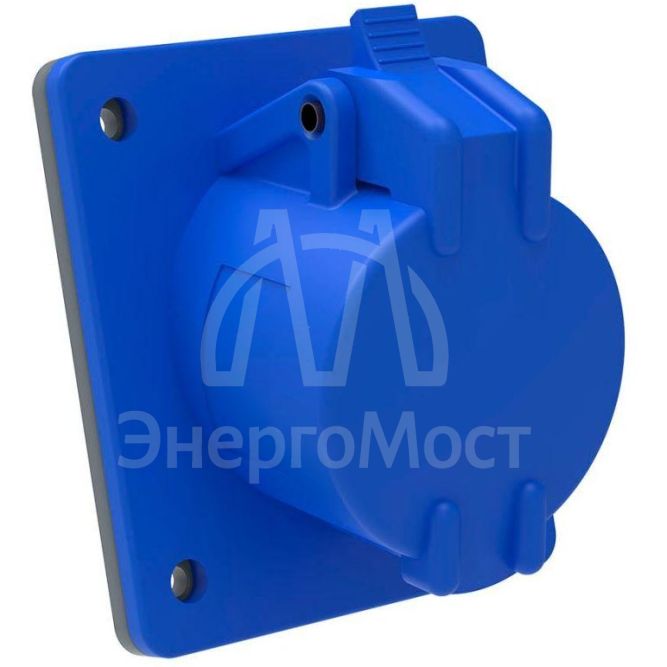 Розетка СП Magnum 16А 220В 2P+PE ССИ-413 IP44 IEK PSN41-016-3