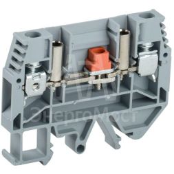 Клемма винтовая КВИ-6-И измерительная 6кв.мм сер. IEK YZN30-006S-K03