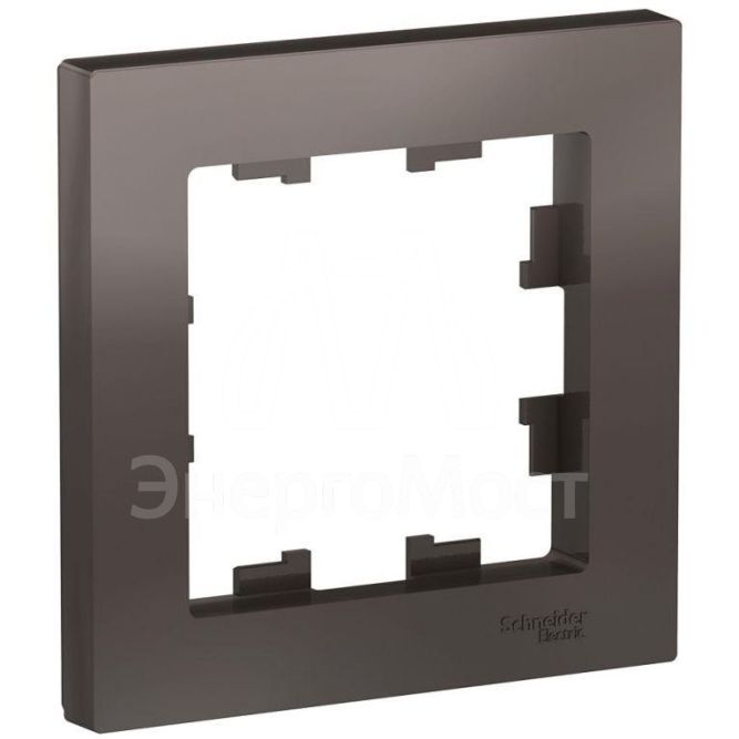 Рамка 1-м AtlasDesign мокко SchE ATN000601