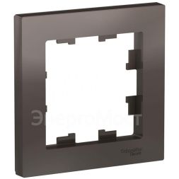 Рамка 1-м AtlasDesign мокко SchE ATN000601