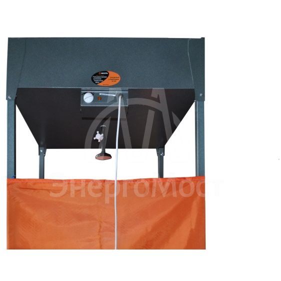 Душ дачный Д-135-П (135л) с подогревом Вихрь