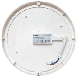 Светильник светодиодный ЖКХ ДПО-1006 24Вт 4000К IP65 круг EKF BKL-1006-R-24-4000