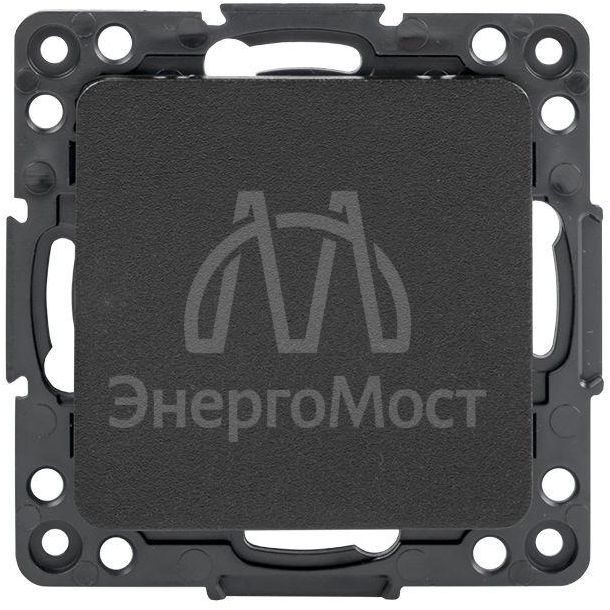 Механизм выключателя 1-кл. Стокгольм проходного 10А черн. PROxima EKF EZV10-025-10