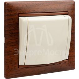 Механизм розетки 1-м СП Valena с защ. крышкой защ. шторки с заземл. сл. кость Leg 774322