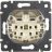 Механизм розетки 1-м СП Valena с защ. крышкой защ. шторки с заземл. сл. кость Leg 774322
