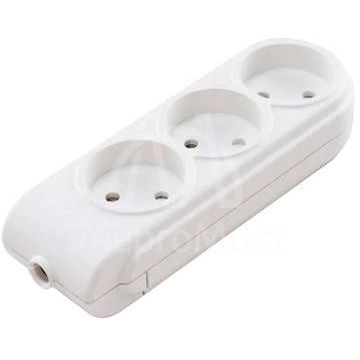 Колодка удлинителя 3-м без заземл. защ. шторки Makel N3010000