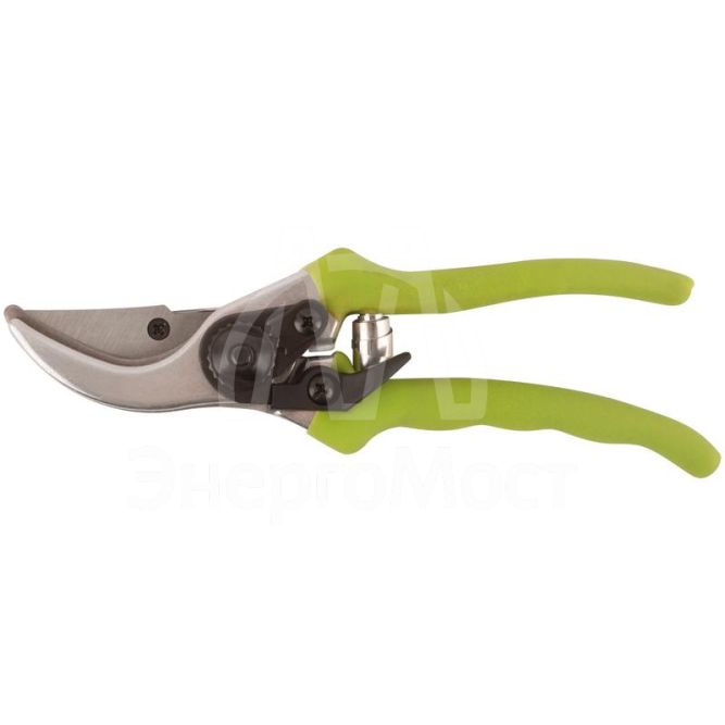 Секатор режущие кромки внахлест алюм. ручки с ПВХ покрытием 205мм FIT 77083