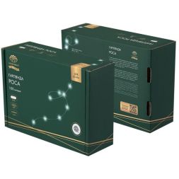 Гирлянда светодиодная Роса с контроллером 100м 1000 LED бел. IP20 230В зел. провод Neon-Night 303-295