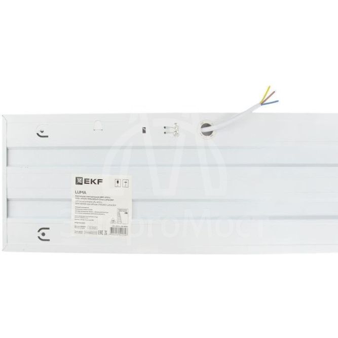 Светильник светодиодный ДВО 4113-Z 36Вт 6500К 1195х180х19 призма EKF LPL-4113-Z-36-6500