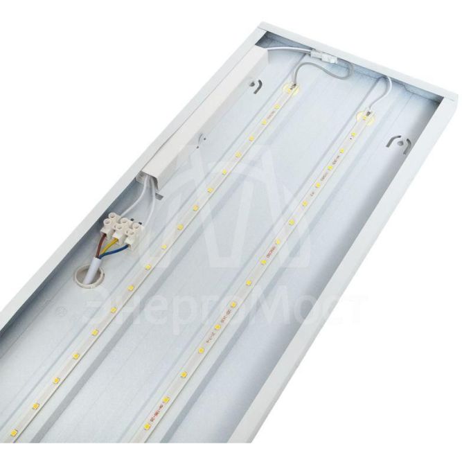 Светильник светодиодный ДВО 4113-Z 36Вт 6500К 1195х180х19 призма EKF LPL-4113-Z-36-6500