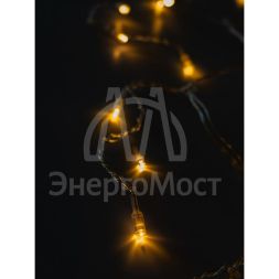 Гирлянда &amp;quot;Бахрома&amp;quot; OIC100LSE-WW-T-I4 100LED тепл. бел. 2х0.56м 20 нитей 24/56/32/48см соединяемая до 20шт. уличная SHLights 4690601040510