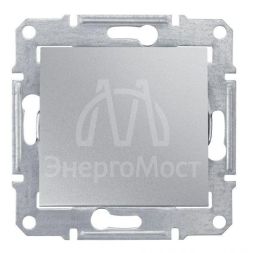 Механизм выключателя 1-кл. СП Sedna 10А IP20 (сх. 1) 250В алюм. SchE SDN0100160