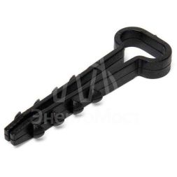 Дюбель-хомут ДХП 10-5 черн. (уп.100шт) Fortisflex 81829