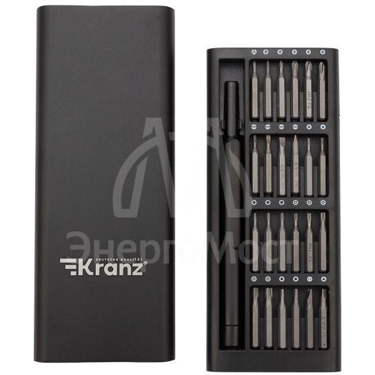 Набор отверток для точных работ RA-03 25 предметов Kranz KR-12-4753
