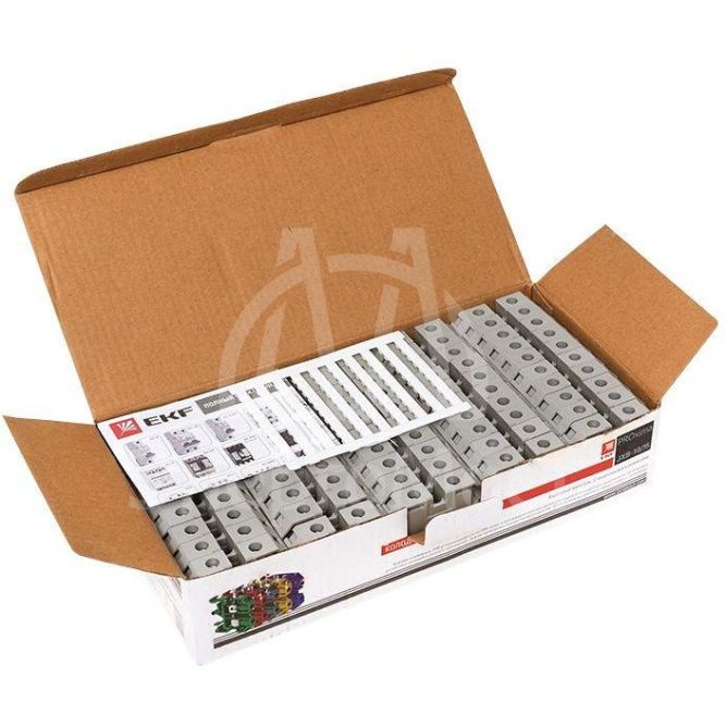 Колодка клеммная JXB-10/35 (70а) сер. EKF plc-jxb-10/35gy