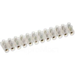 Колодка клеммная полиэтилен ЗВИ-3 1-2.5кв.мм 12пар ПВХ IEK UZV3-003-04