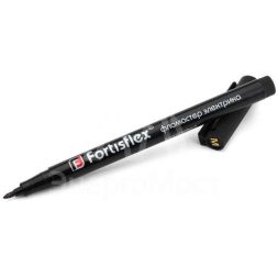 Фломастер электрика маркировочный ФМ-1.0 черн. Fortisflex 83403