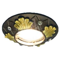 Светильник Regal 51 2 45 литой неповорот. MR16 бронза/зол. ИТАЛМАК IT8451