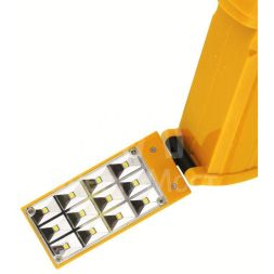 Фонарь LED3819CSM (аккум 220В желт. 9LED +12SMD LED 2 режима SLA) Ultraflash 12102/12860