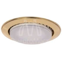 Светильник Montana 53 0 04 slim штампов. неповорот. GX53 тонкий зол. ИТАЛМАК IT8788