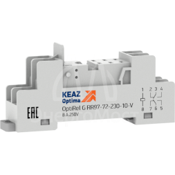 Розетка для реле OptiRel G RR97-72-230-10-V КЭАЗ 281177