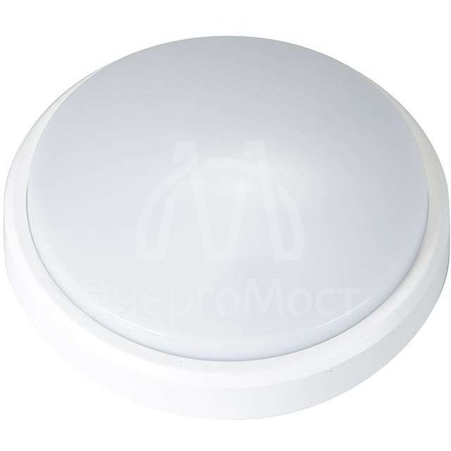 Светильник светодиодный PBH-PC2-RA 8Вт 4000К IP65 (аналог НПП) круглый бел. JazzWay 1035646