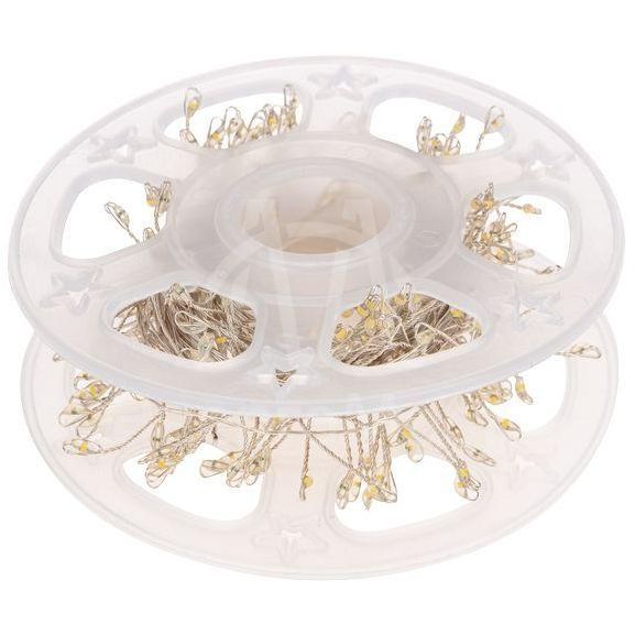 Гирлянда роса &amp;quot;Фейерверк&amp;quot; с контроллером 20м 500 LED теплый бел. на катушке Neon-Night 303-446