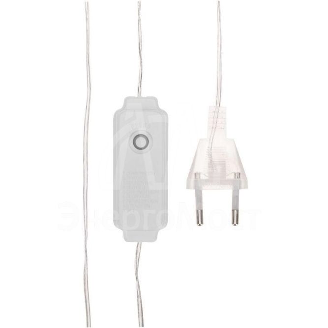 Гирлянда роса &amp;quot;Фейерверк&amp;quot; с контроллером 20м 500 LED теплый бел. на катушке Neon-Night 303-446