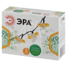 Гирлянда садовая ERASG024-03 ЭРА Пчелки 5.8м солнечная батарея ЭРА Б0044218