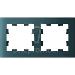 Рамка 2-м AtlasDesign универс. изумруд SchE ATN000802