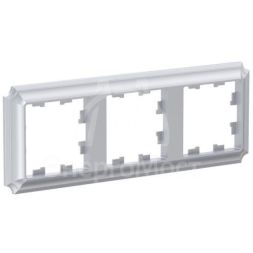 Рамка 3-пост. AtlasDesign Antique универс. алюм. SE ATN100303