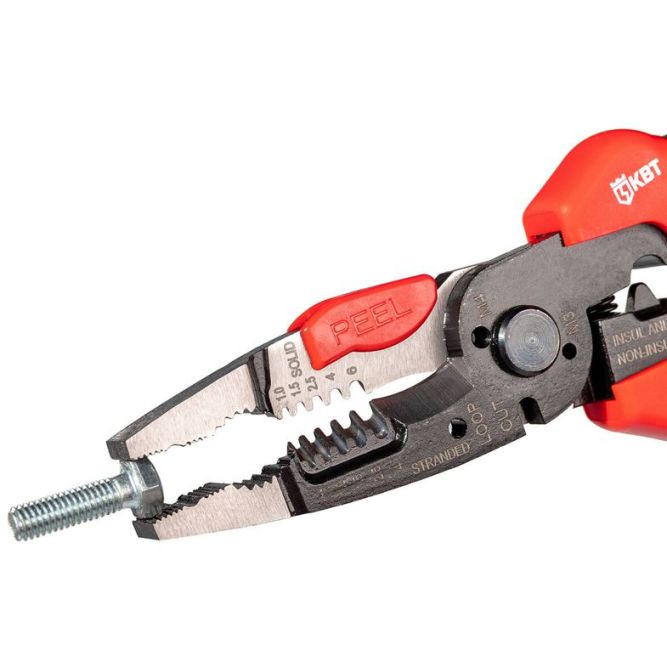 Пассатижи-мультитул 215мм ПРОФИ КВТ 101597