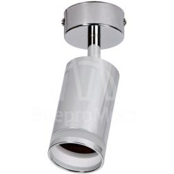 Светильник 4006 настенно-потолочный под лампу GU10 хром IEK LT-USB0-4006-GU10-1-K23