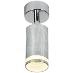 Светильник 4006 настенно-потолочный под лампу GU10 хром IEK LT-USB0-4006-GU10-1-K23