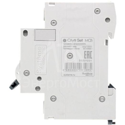 Выключатель автоматический (АВ) С 20А 1P 4.5кА 230В City9 Set SE C9F34120