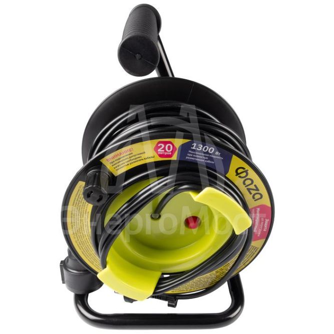 Удлинитель на катушке 1х20м CR-01-2000 ФАZА 5063747