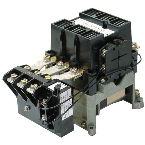 Пускатель ПМА 4200 УХЛ4 В 63А кат. 380В AC 2НО+2НЗ IP00 с реле РТТ-221П 53.5-63.0А Электротехник ET001541