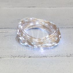 Гирлянда светодиодная &amp;quot;Роса&amp;quot; 20м 200LED бел. 3.6Вт IP44 с трансф. Neon-Night 303-205