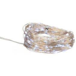 Гирлянда светодиодная &amp;quot;Роса&amp;quot; 20м 200LED бел. 3.6Вт IP44 с трансф. Neon-Night 303-205
