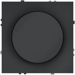 Светорегулятор поворотно-нажимной СП S70 600Вт механизм графит Voltum VLS070307