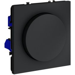 Светорегулятор поворотно-нажимной СП S70 600Вт механизм графит Voltum VLS070307