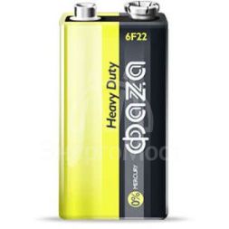 Элемент питания солевой &amp;quot;крона&amp;quot; 6F22 Heavy Duty Shrink-1 ФАZА 5002265