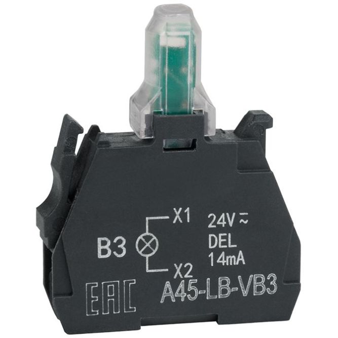 Блок световой OptiSignal D22 A45-LB-VM3 зел. 230-240VAC ZBVM3 КЭАЗ 332208