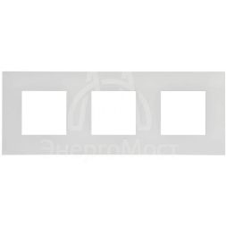 Рамка 3-м SKANDY SK-F03W арктич. бел. IEK SK-M32-K01