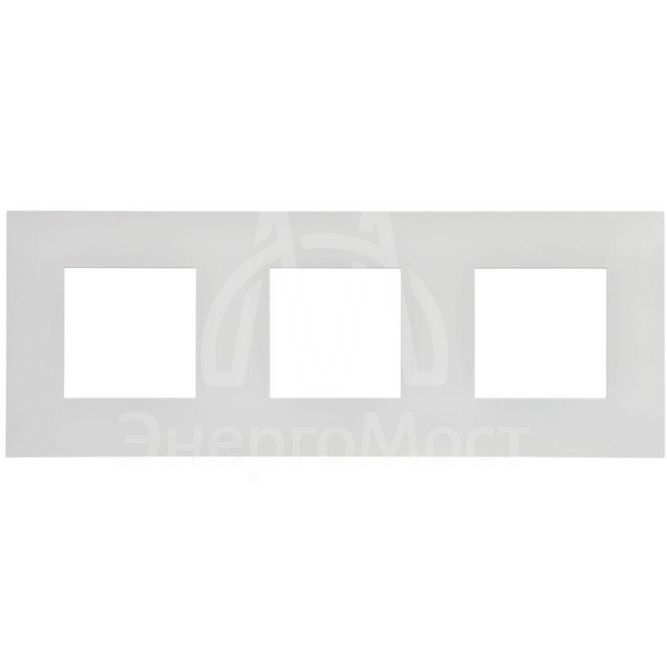 Рамка 3-м SKANDY SK-F03W арктич. бел. IEK SK-M32-K01