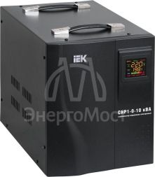 Стабилизатор напряжения HOME СНР 1/220 10кВА переносной IEK IVS20-1-10000