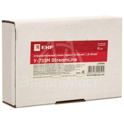 Сжим ответвительный У-733М (16-35/1.5-10кв.мм) (орех) StreamLine EKF y733m